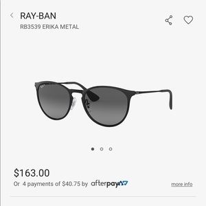 Erika metal RayBans